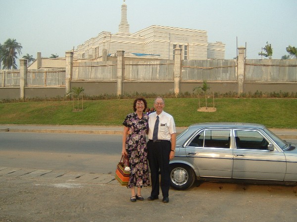 In Front of the Aba Temple